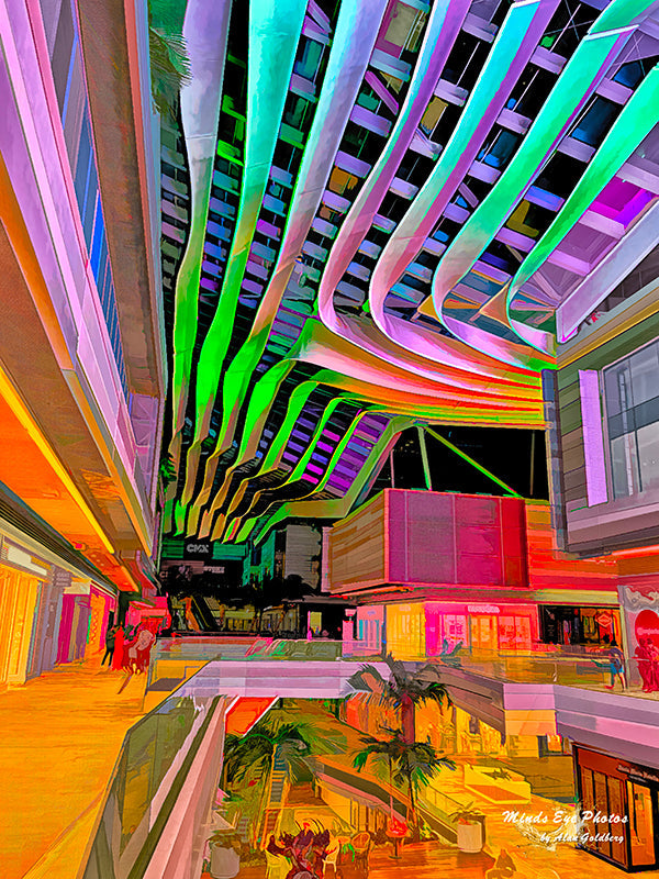 Brickell City Center Rows #3 Limited Edition Photo Art By Alan Goldberg