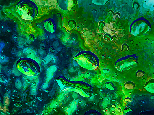 Waterdrops on the Windshield