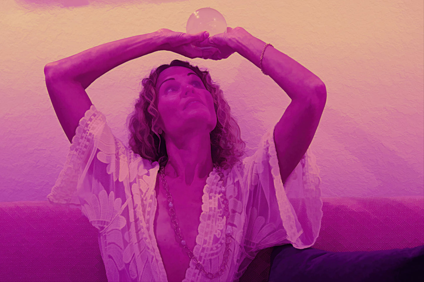 Deva  with Crystal Ball