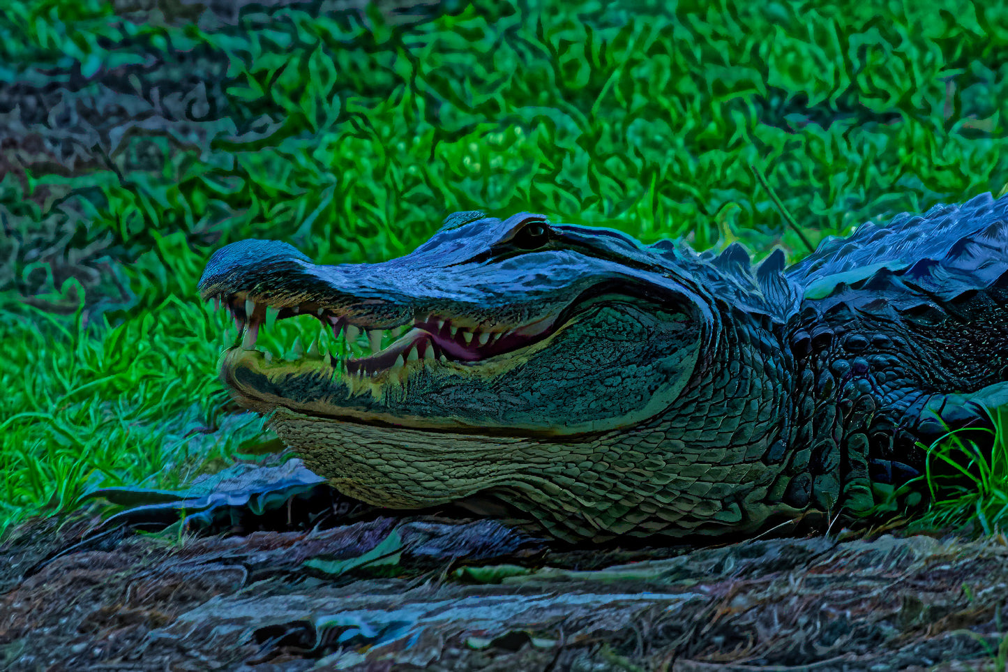 Gator with a Smile