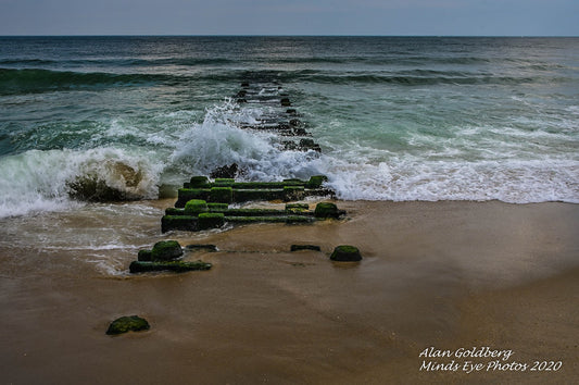 Long Branch Nj Waves Limited Edition Photo By Alan Goldberg