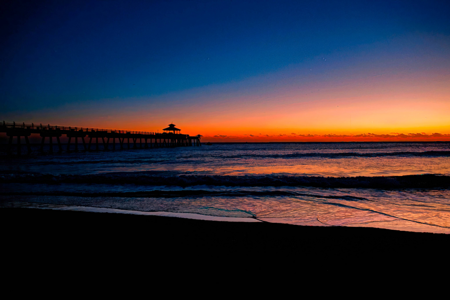 Ocean Sunrise - Limited Edition Photo Art By Alan Goldberg