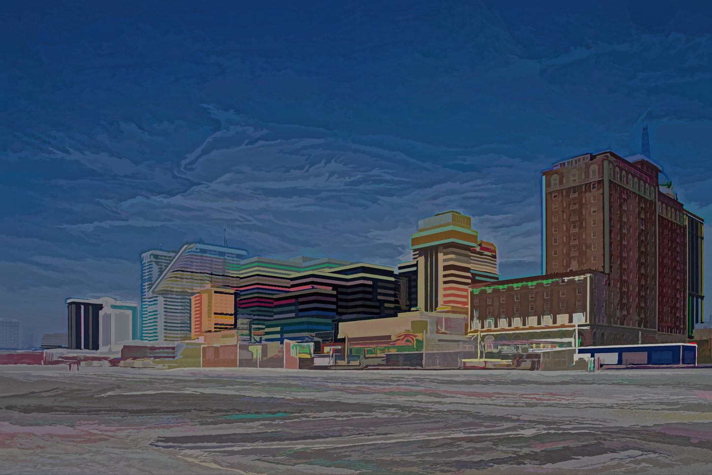 Atlantic City Landscape #1 A