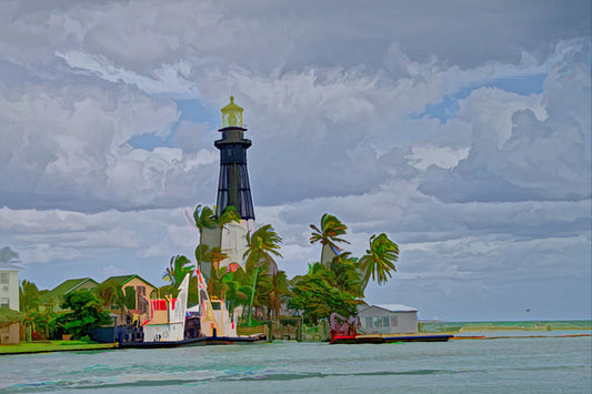 Hillsboro Lighthouse and Inlet #1B