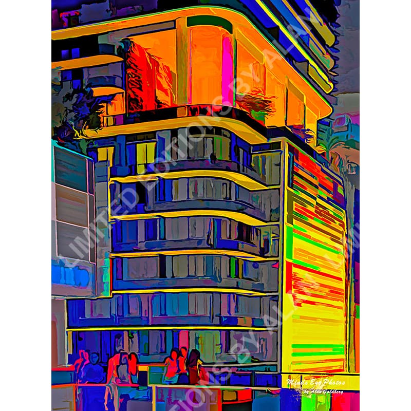 A View From Brickell City Center #2 Limited Edition Photo Art By Alan Goldberg