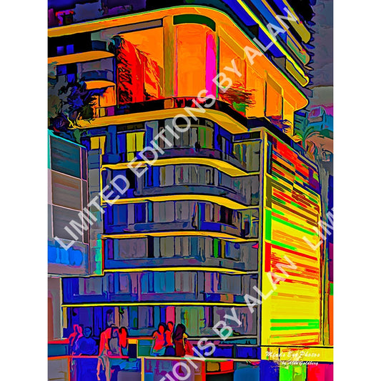 A View From Brickell City Center #2 Limited Edition Photo Art By Alan Goldberg