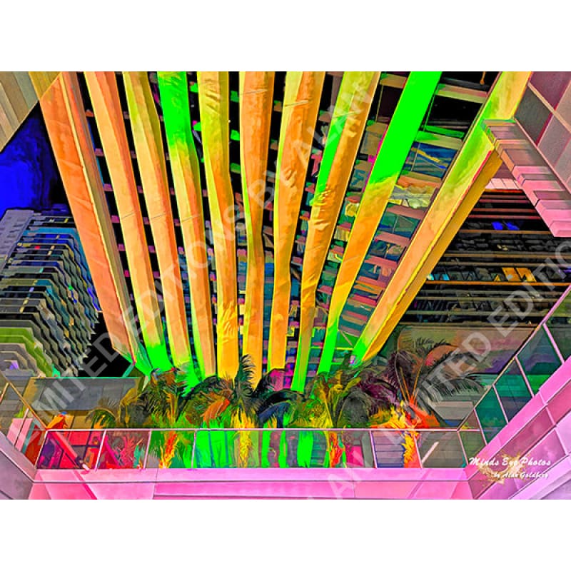 Brickell City Center Rows #1 Limited Edition Photo Art By Alan Goldberg