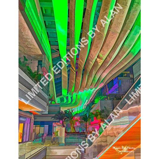 Brickell City Center Rows #2 Limited Edition Photo Art By Alan Goldberg
