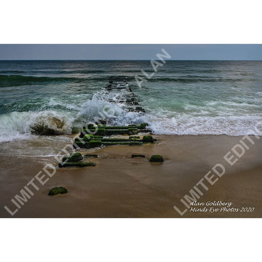 Long Branch Nj Waves Limited Edition Photo By Alan Goldberg