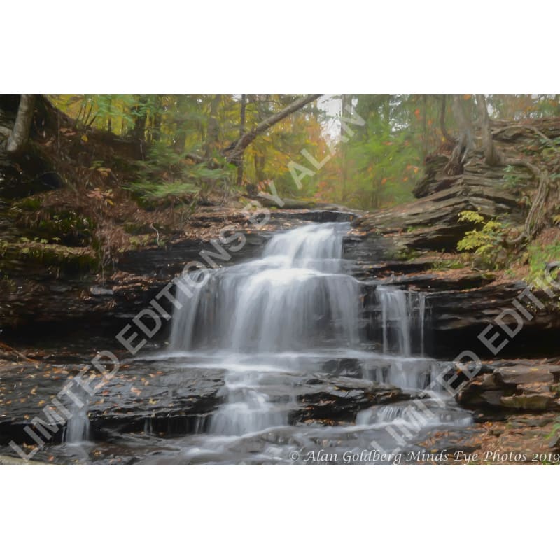 Ricketts Glen State Park Water Fall Photo Art