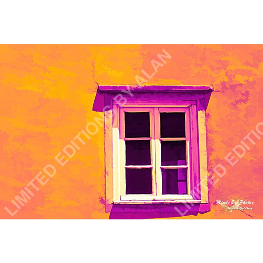 ’Sintra Window (Portugal) In Acrylic’ Limited Edition Photo Art By Alan Goldberg